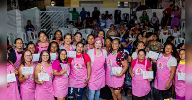 Imagem ilustrativa da notícia Oficinas de pães e pizzas empoderam mulheres no Pará
