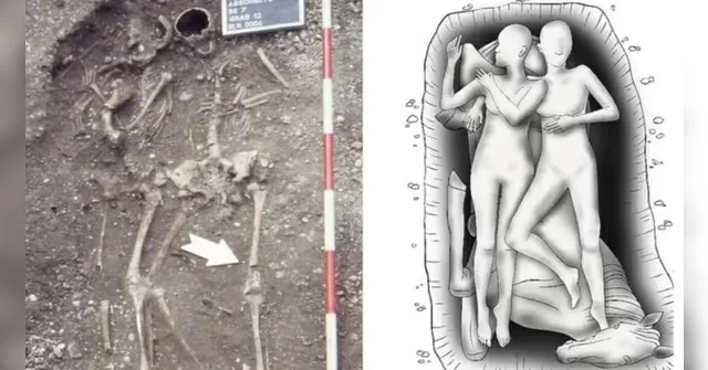 Imagem ilustrativa da notícia Mistério dos esqueletos romanos abraçados é enfim revelado