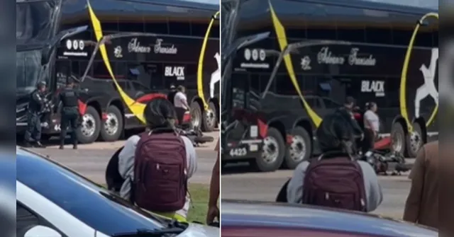Imagem ilustrativa da notícia Vídeo: homem faz mulher refém na BR-316 em Marituba