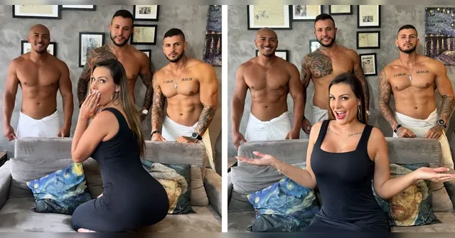 Imagem ilustrativa da notícia Quem será? Andressa Urach decide engravidar de ator pornô