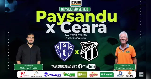 Imagem ilustrativa da notícia Tem Jogo no DOL e na Clube: ouça aqui Paysandu x Ceará