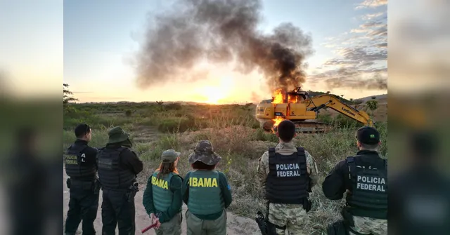 Imagem ilustrativa da notícia PF e Ibama fecham seis garimpos no sudeste do Pará