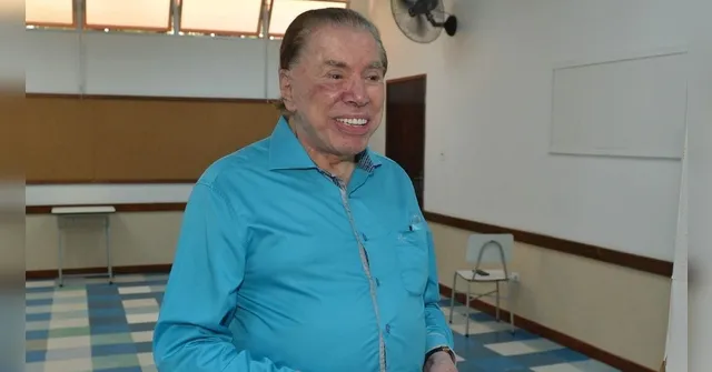 Imagem ilustrativa da notícia Silvio Santos tem alta do hospital após internação com H1N1