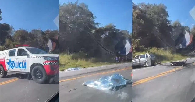 Imagem ilustrativa da notícia Grave acidente deixa mortos na PA-324, em Nova Timboteua