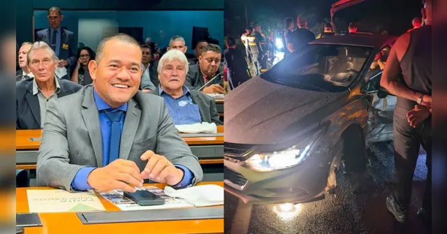 Imagem ilustrativa da notícia Prefeito de Curuçá sofre acidente de carro na estrada