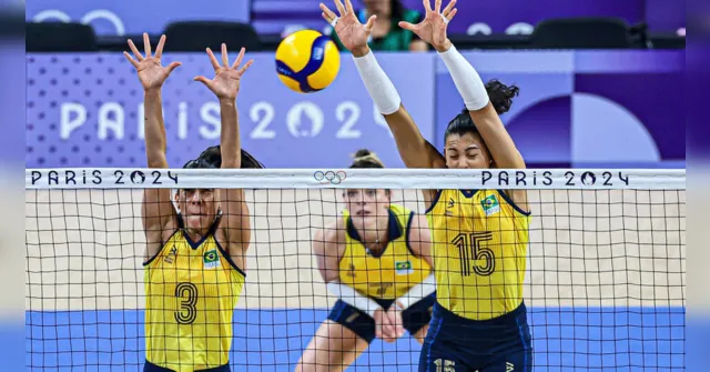 Imagem ilustrativa da notícia Brasil atropela Japão e vence por 3 a 0 no vôlei feminino