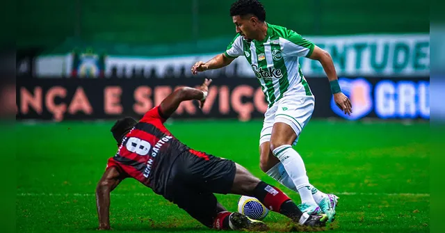 Imagem ilustrativa da notícia Juventude e Vitória empatam em jogo com gol bizarro. Veja!