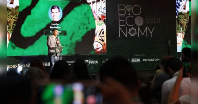 Imagem ilustrativa da notícia Helder Barbalho destaca ações de bioeconomia em evento