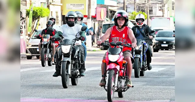 Imagem ilustrativa da notícia Número de motocicletas em Belém dobra em dez anos