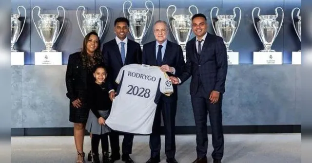 Imagem ilustrativa da notícia Pai assume carreira de Rodrygo e rejeita modelo de Neymar