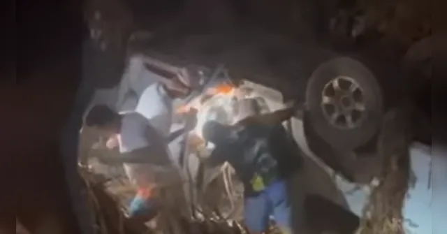Imagem ilustrativa da notícia Prefeito de Xinguara sofre acidente de carro na estrada