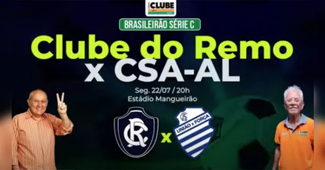 Imagem ilustrativa da notícia Tem Jogo no DOL e na Clube! Ouça aqui Clube do Remo X CSA