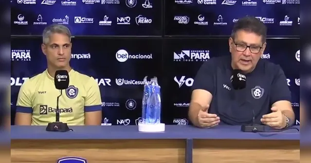 Imagem ilustrativa da notícia Tonhão se defende: Clube do Remo tem "plantel de Série B"