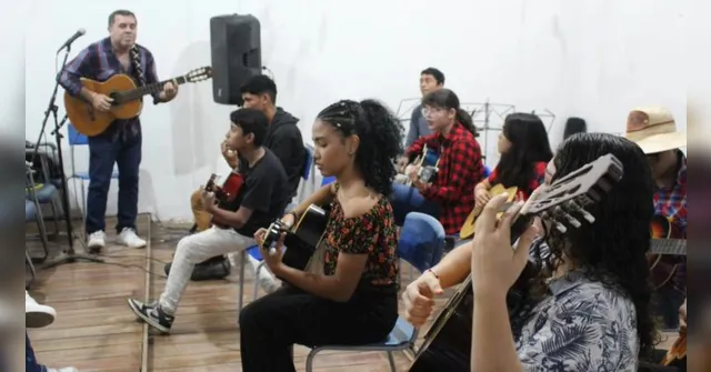 Imagem ilustrativa da notícia Projeto da FCG promove educação musical a 800 pessoas