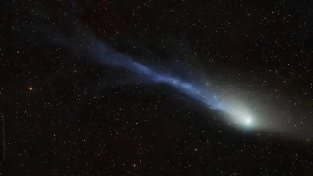 Imagem ilustrativa da notícia Após 69 anos, cometa passa pela Terra e será visto no Norte