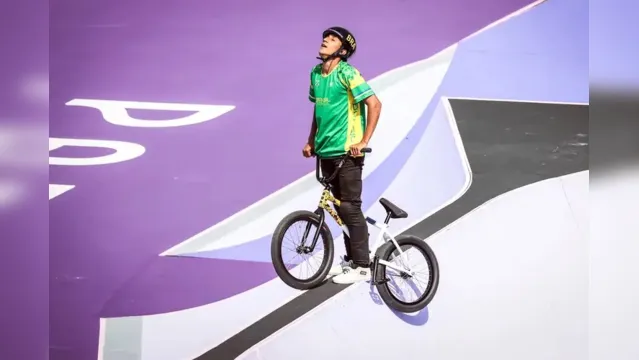 Imagem ilustrativa da notícia "Bala Loka" fica em 6º na final do ciclismo BMX Freestyle