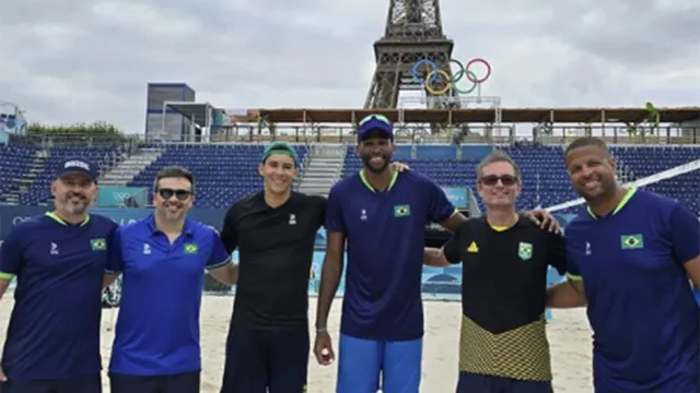 Imagem ilustrativa da notícia Evandro e Arthur vencem e mantém 100% no vôlei de praia