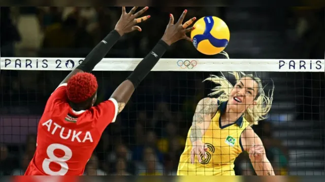 Imagem ilustrativa da notícia Brasil estreia com vitória no vôlei feminino em Paris