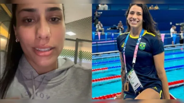 Imagem ilustrativa da notícia Nadadora fala pela 1ª vez após expulsão das Olimpíadas