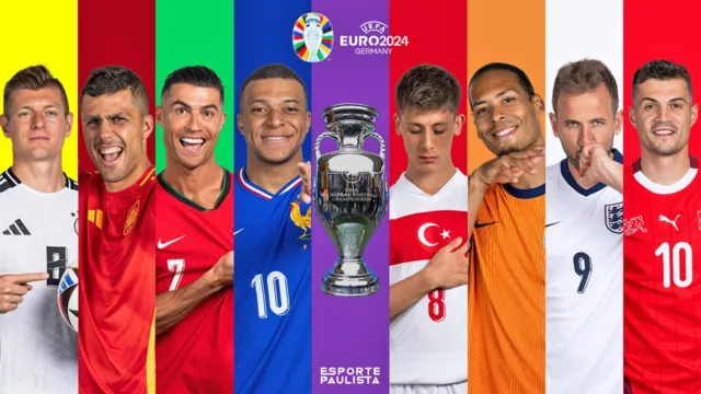 Imagem ilustrativa da notícia Quartas da Eurocopa terão reedições de finais. Veja jogos