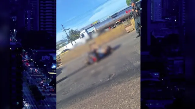 Imagem ilustrativa da notícia Vídeo: motociclista morre ao colidir com caminhão na BR-316