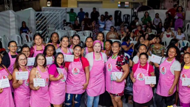 Imagem ilustrativa da notícia Oficinas de pães e pizzas empoderam mulheres no Pará