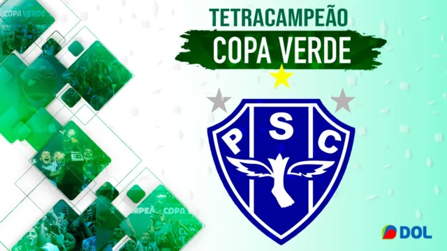 Imagem ilustrativa da notícia Paysandu goleia o Vila Nova e é tetracampeão da Copa Verde