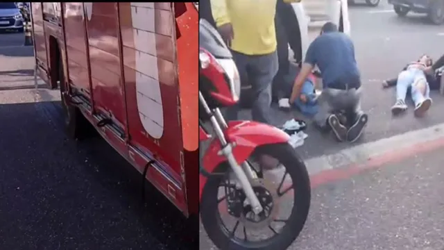 Imagem ilustrativa da notícia Acidente grave deixa três feridos na avenida Júlio Cesar
