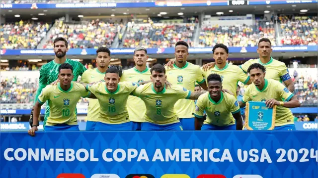 Imagem ilustrativa da notícia Brasil busca 1ª vitória na Copa América contra o Paraguai
