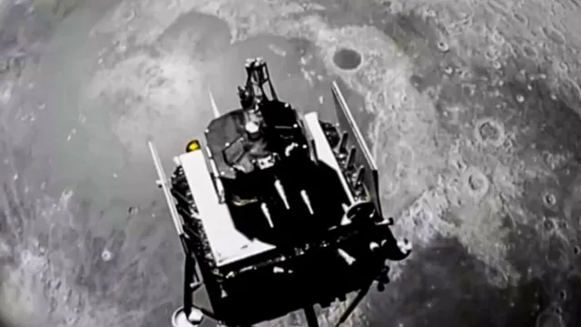 Imagem ilustrativa da notícia Missão espacial da China pousa no lado oculto da Lua