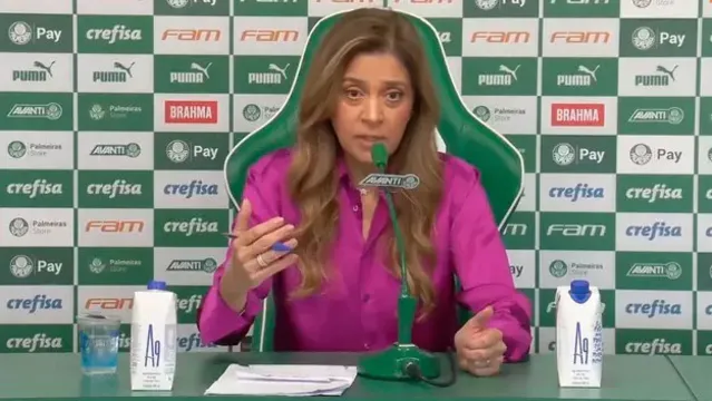 Imagem ilustrativa da notícia Leila Pereira revela desejo de que Dudu deixe o Palmeiras