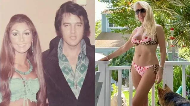 Imagem ilustrativa da notícia Ex de Elvis e Caitlyn Jenner posa de biquíni e é elogiada