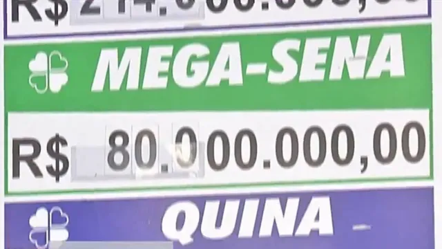 Imagem ilustrativa da notícia Mega-Sena: veja os números sorteados neste sábado (1º)