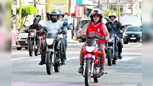Imagem ilustrativa da notícia Número de motocicletas em Belém dobra em dez anos
