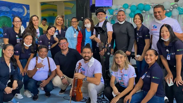 Imagem ilustrativa da notícia Projeto leva música para o Hospital Infantil Octávio Lobo