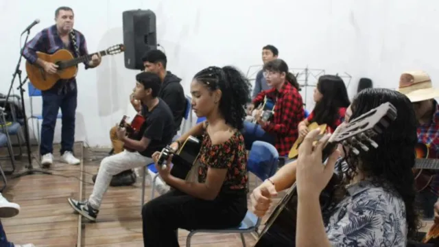 Imagem ilustrativa da notícia Projeto da FCP promove educação musical a 800 pessoas