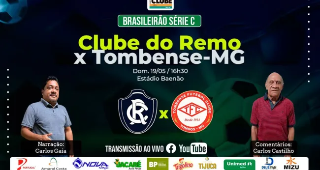 Imagem ilustrativa da imagem Tem jogo no DOL e na Clube: ouça Clube do Remo x Tombense