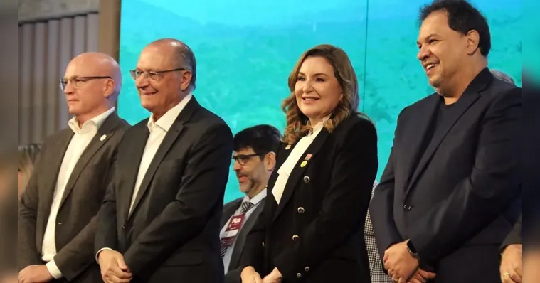 Imagem ilustrativa da notícia Chicão e Hana Ghassan recebem Geraldo Alckmin em Belém