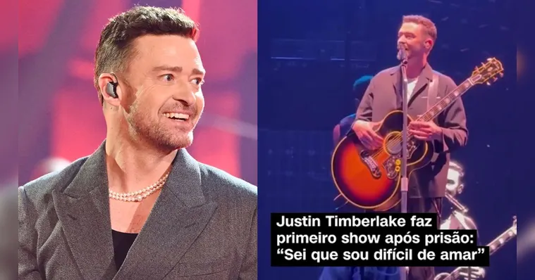Imagem ilustrativa da notícia Justin Timberlake faz piada sobre prisão por dirigir bêbado
