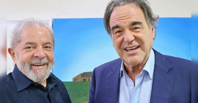 Imagem ilustrativa da notícia Em Cannes, Oliver Stone elogia Lula: "ele luta pela paz"