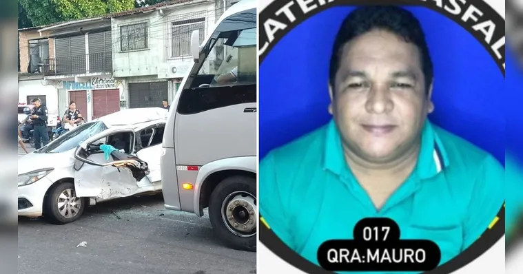 Imagem ilustrativa da notícia Motorista de app morre em colisão com ônibus em Belém