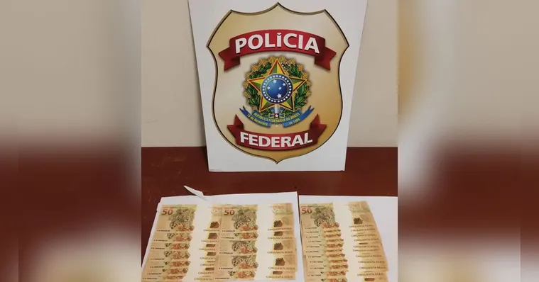 Imagem ilustrativa da notícia PF prende homem com R$ 1,2 mil em notas falsas no Pará 