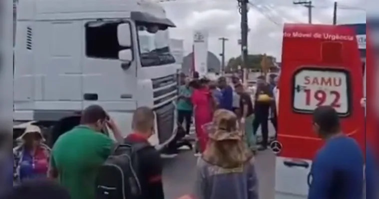 Imagem ilustrativa da notícia Carreta mata ciclista em acidente na BR-316, na Grande Belém