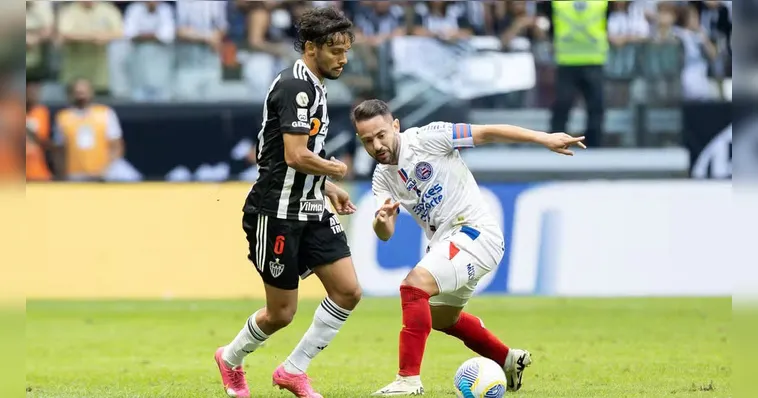 Imagem ilustrativa da notícia Atlético-MG empata com Bahia em BH e cai para 10º na Série A