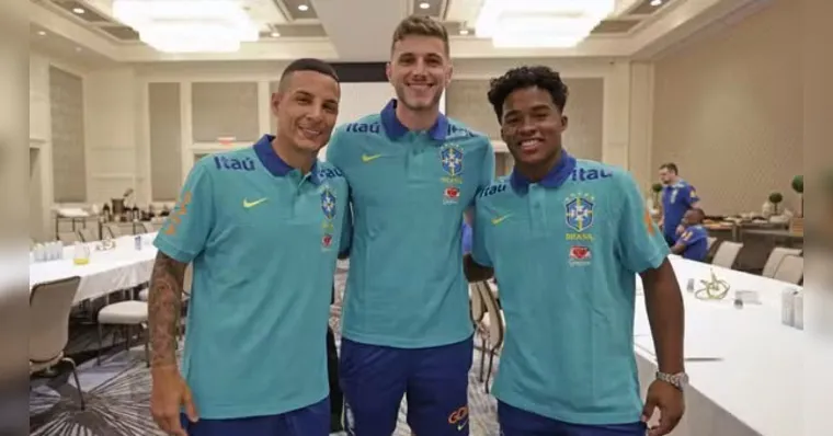 Imagem ilustrativa da notícia Endrick e mais quatro "brasileiros" se apresentam à Seleção