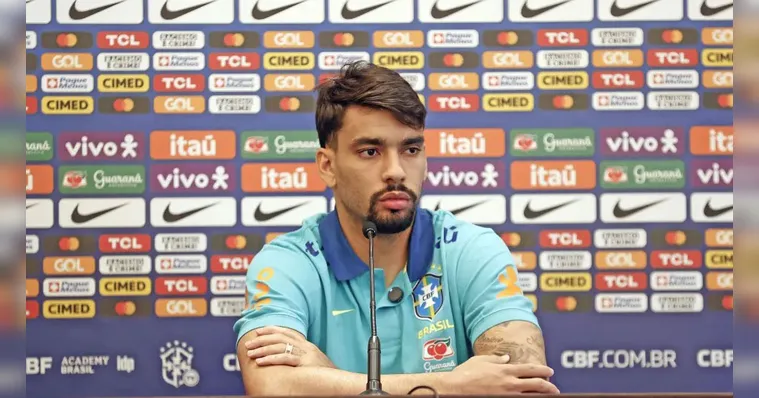Imagem ilustrativa da notícia Lucas Paquetá fala sobre acusações e agradece apoio da CBF