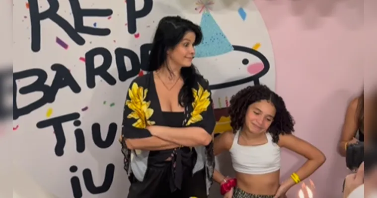Imagem ilustrativa da notícia Samara Felipo é atacada por mudar música na festa filha