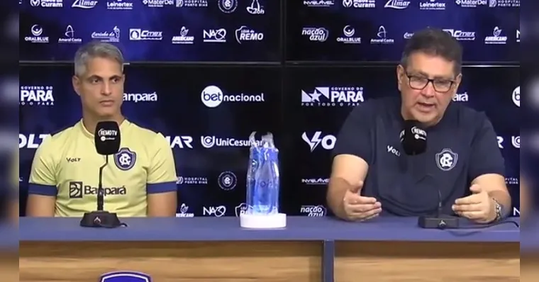 Imagem ilustrativa da notícia Tonhão se defende: Clube do Remo tem "plantel de Série B"