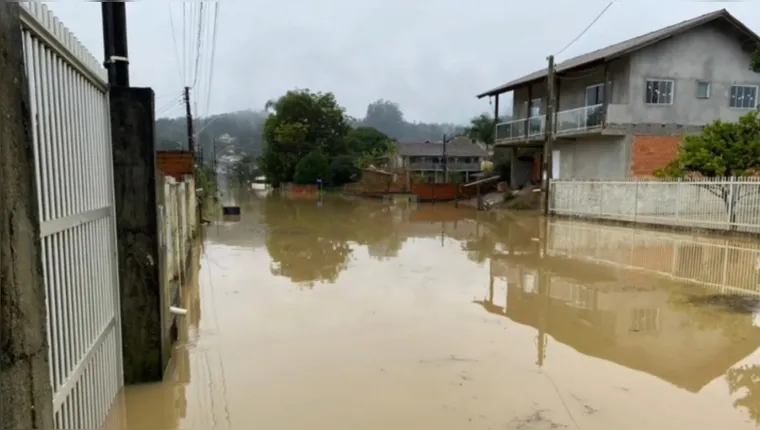 Imagem ilustrativa da notícia SC: chuvas deixam mais de 900 pessoas desabrigadas