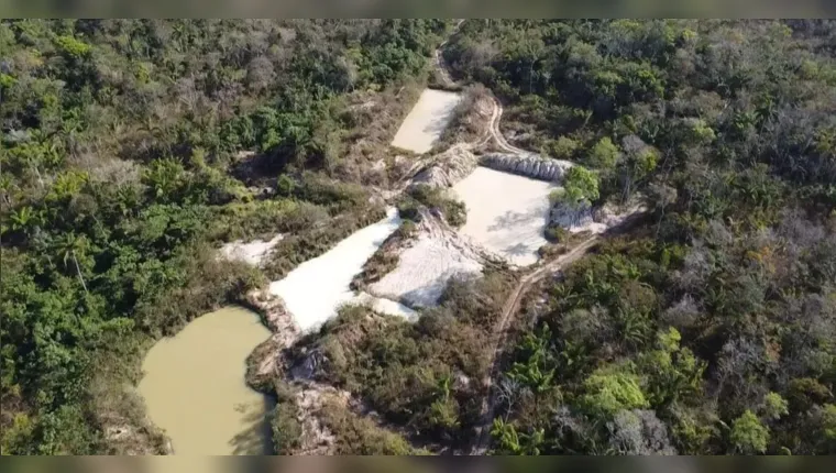 Imagem ilustrativa da notícia Polícia Federal fecha garimpo em terra Kayapó no Pará